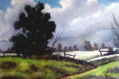 Berglandschaft-acryl