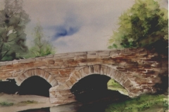 Brücke-aquarell