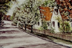 Helbra-Strasse-Frühjahr-aquarell