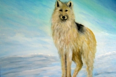 Hund-acryl