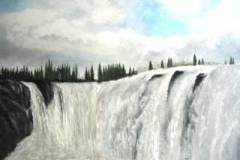 Wasserfall-Acryl